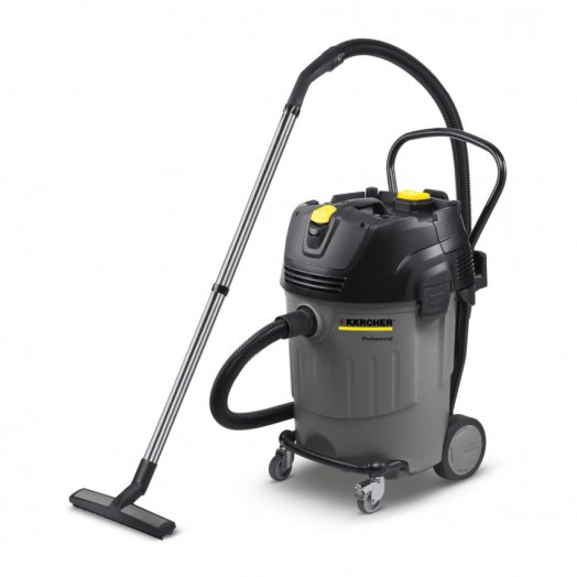 Двумоторна прахосмукачка Karcher NT 65/2 Ap с полуавтоматична система за почистване на филтъра