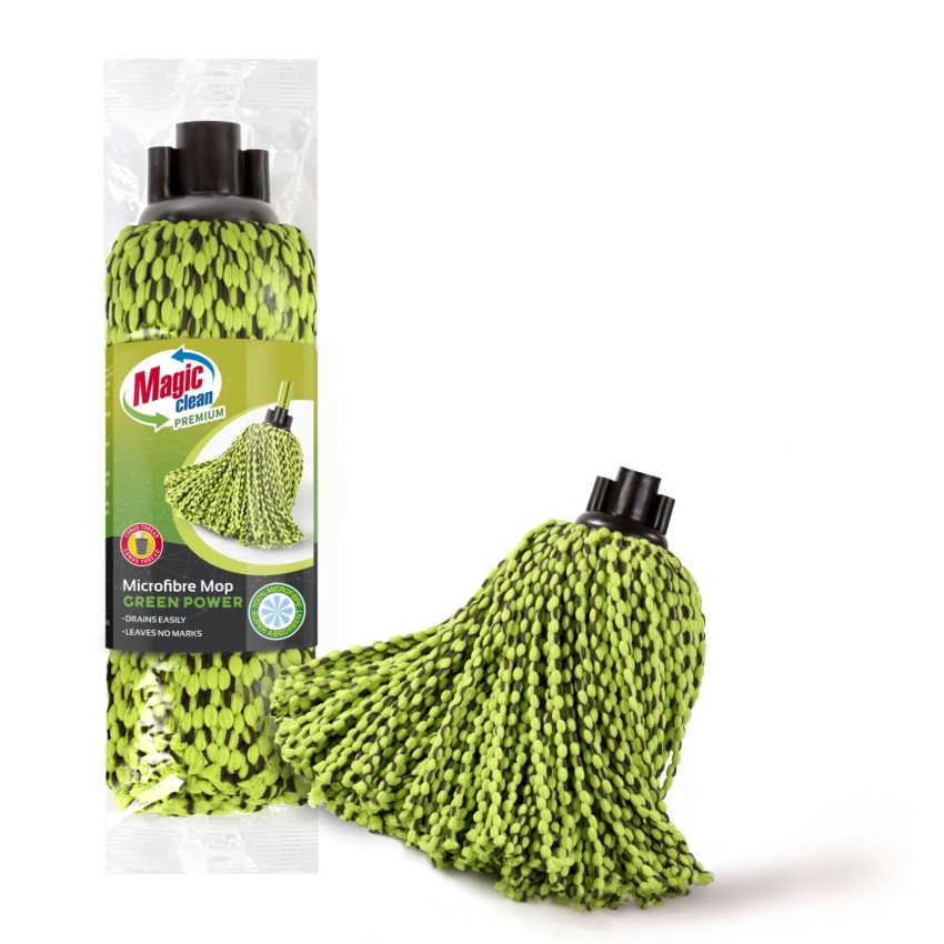 Микрофибърен моп за под Magic Clean Premium - Конус резба