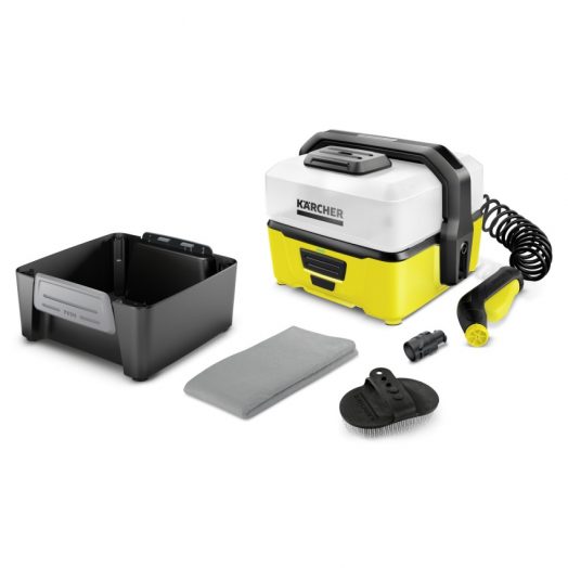 Водоструйка за домашни любимци на батерии Karcher OC 3 + PET