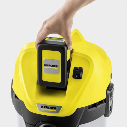 Прахосмукачка и водосмукачка на батерии Karcher WD 3 Battery Premium (Без батерия) - Image 6