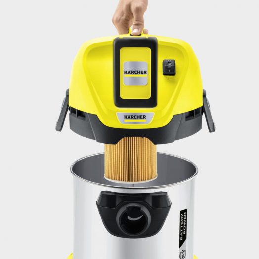 Прахосмукачка и водосмукачка на батерии Karcher WD 3 Battery Premium (Без батерия) - Image 4