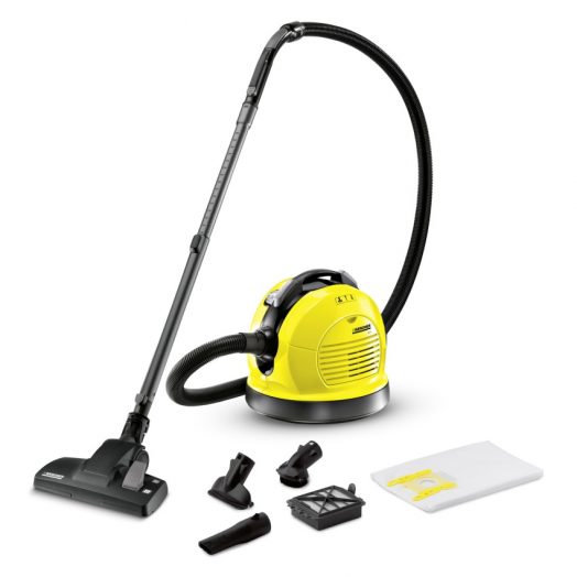 Прахосмукачка с прибиращ кабел и HEPA филтър Karcher VC 6