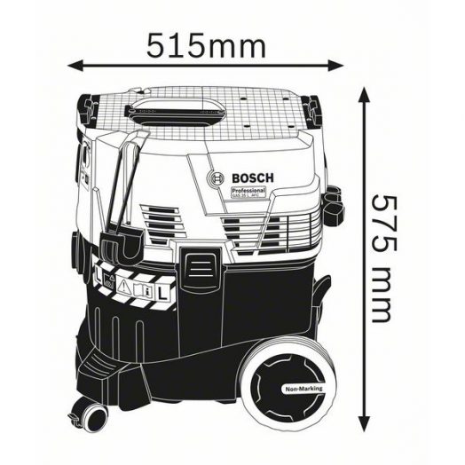 Прахосмукачка със самоизтупващ филтър BOSCH GAS 35 L AFC Professional - Image 3