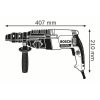 Професионален перфоратор с бързосменяем патронник Bosch GBH 2-26 DFR - Image 2