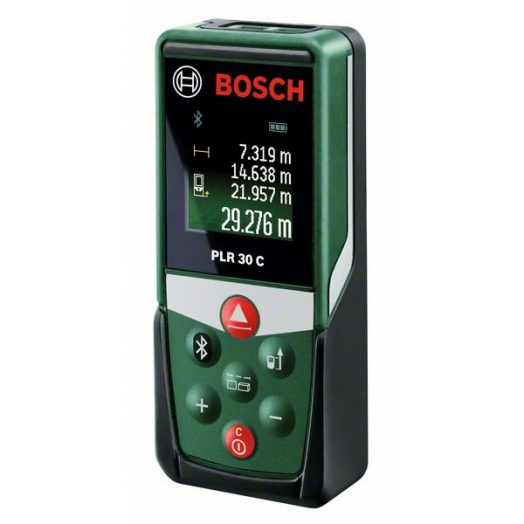 Дигитален лазерен далекомер Bosch PLR 30 C | Лазерна ролетка