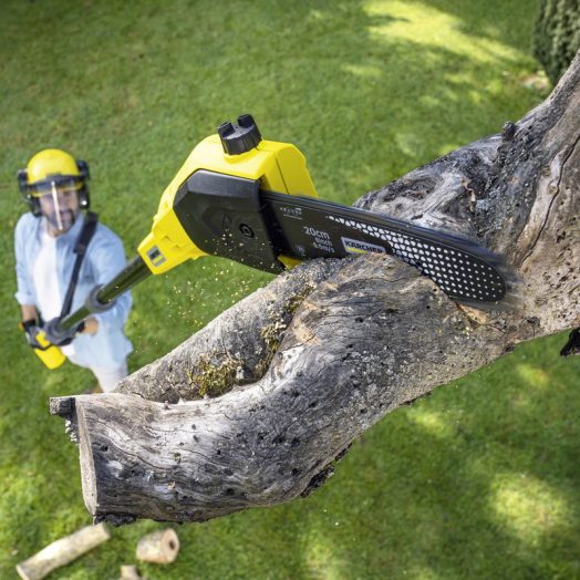 Телескопичен акумулаторен верижен трион Karcher PSW 18-20 BATTERY (Без батерия) - Image 4