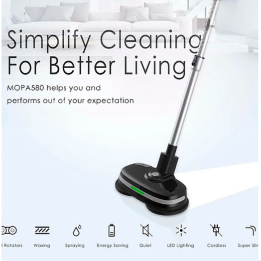 Акумулаторен МОП на батерии Mamibot MOPA 580 Черен - Image 9