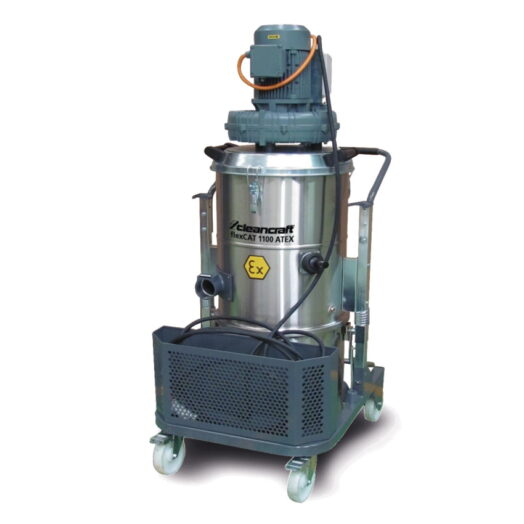 Индустриална прахосмукачка за взривоопасни зони с ATEX стандарт Cleancraft flexCAT 1100 ATEX