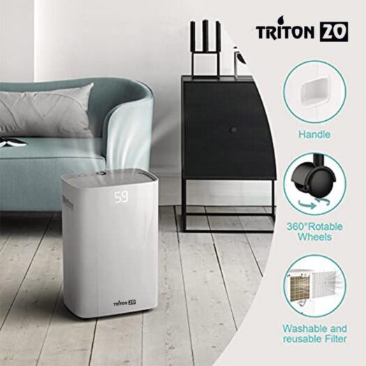 Дизайнерски влагоабсорбатор TRITON 20 (20 л/24 часа, до 47 м2) - Image 2