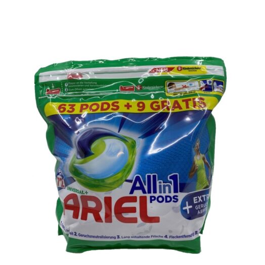 Универсални капсули за пране Ариел ARIEL ALL IN 1 PODS Universal 72 бр.