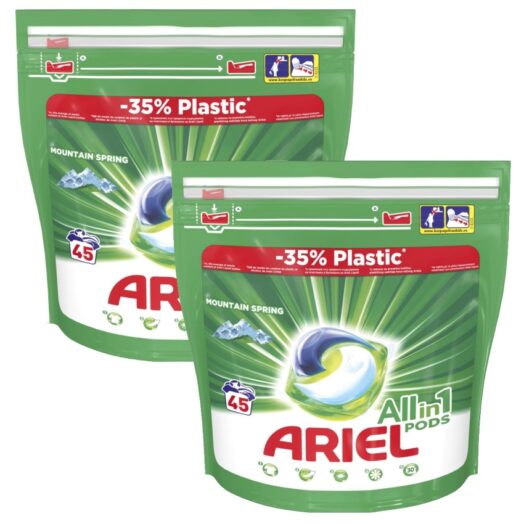 Капсули за пране Ариел ARIEL ALL IN 1 PODS Mountain Spring 90 бр.