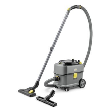 Безшумна прахосмукачка с дълъг кабел на макара Karcher T 10/1 Adv