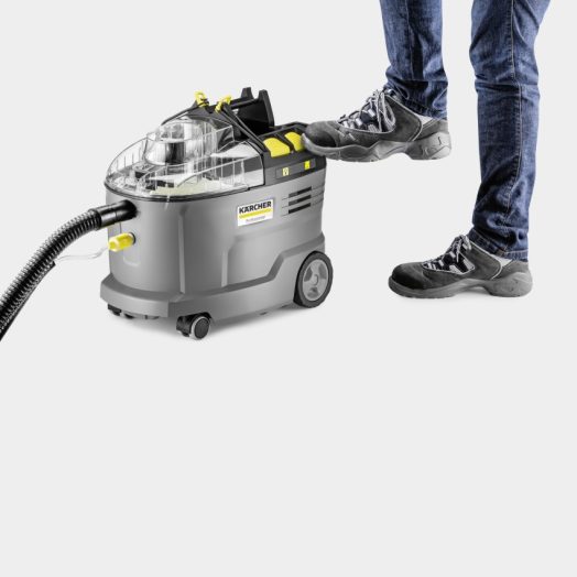 Машина на батерии за пране на мокети килими и тапицерии Karcher Puzzi 9/1 Bp Adv - Image 3