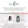 Диспенсър за пречистване на вода с минерално обогатяване и обратна осмоза ELIXIR - Черен - Image 8