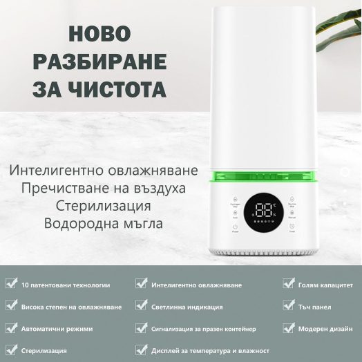 Овлажнител стерилизатор и пречиствател на въздух BREEZE - Image 18