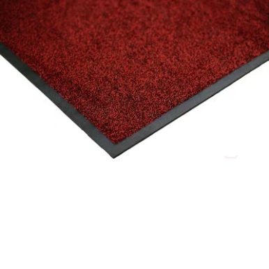 Изтривалка червено- черна 85x120 см Iron Horse