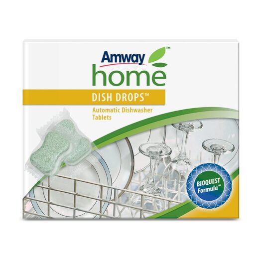 Таблетки за автоматична съдомиялна машина Amway Home™ DISH DROPS™ - 60 таблетки