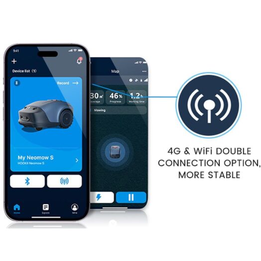Роботизирана косачка с WiFi и 4G до 1000 кв. м. HOOKII Neomow S WiFi + 4G - Image 23