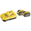 Комплект DeWALT FLEXVOLT две батерии 54V / 9Ah със зарядно устройство