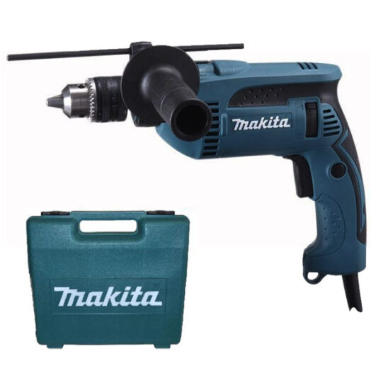 Удърна бормашина с куфар Makita HP1640K 680W