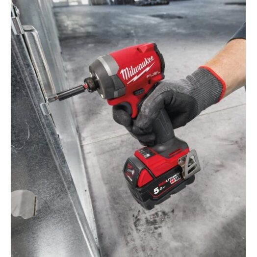 Комплект гайковерт винтоверт куфар 2 батерии и зарядно Milwaukee M18FPP2A3-502X 18V - Image 8