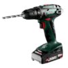 Акумулаторен винтоверт Metabo BS 18 18V 48Nm в комплект с 2 батерии куфар и зарядно