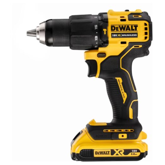 Комплект винтоверт зарядно куфар и 2 батерии DeWALT DCD709D2T 18V 65Nm - Image 6