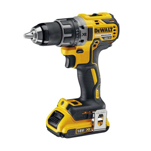 Акумулаторен винтоверт DeWALT DCD791D2 18V 70Nm в комплект с 2 батерии куфар и зарядно - Image 3