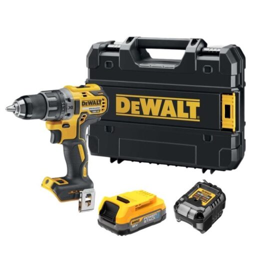 Комплект винтоверт батерия куфар и зарядно DEWALT DCD791E1T 18V