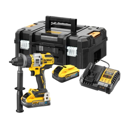 Акумулаторен ударен винтоверт DEWALT DCD999H2T 18V 126Nm в комплект с 2 батерии куфар и зарядно