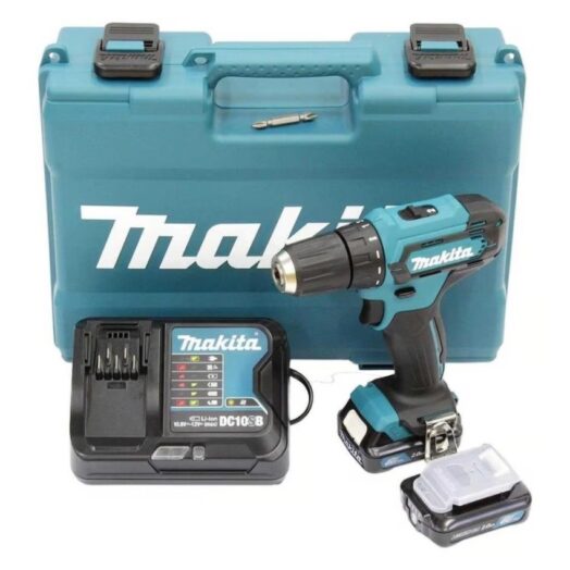 Акумулаторен винтоверт Makita DF333DSAE 12V 30Nm в комплект с 2 батерии зарядно и куфар