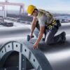 Акумулаторен винтоверт ударен BOSCH GDR 120-LI комплект с 2 батерии зарядно и куфар - Image 2