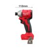 Акумулаторен ударен винтоверт Milwaukee M18BLIDRC-402C 18V 190Nm в комплект с 2 батерии куфар и зарядно - Image 2
