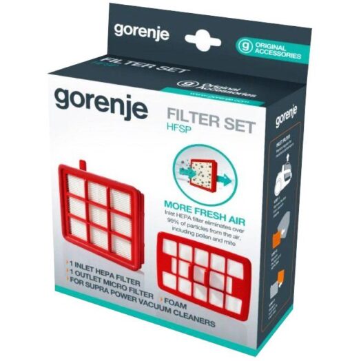 Алтернативен ХЕПА филтър за прахосмукачка Gorenje(Горение)