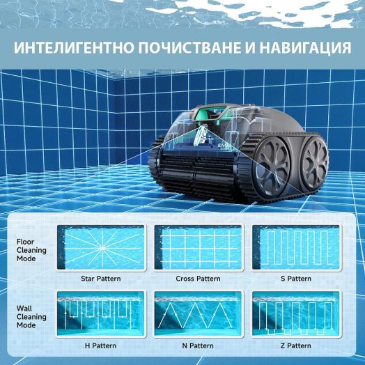 Безкабелен робот за басейни Wybot C1 Pro - Image 12