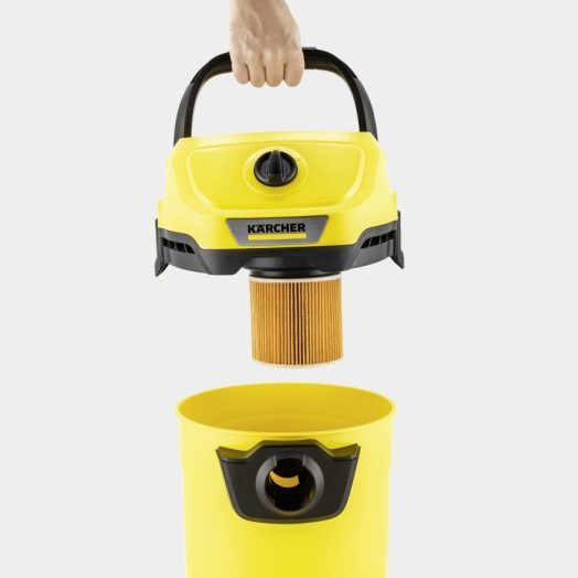 Прахосмукачка и водосмукачка с батерии Karcher WD 3-18 Battery Set V-17/20 - Image 2