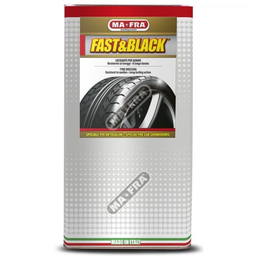 Fast & Black Liquido - Вакса за гуми и пластмаса 4500мл