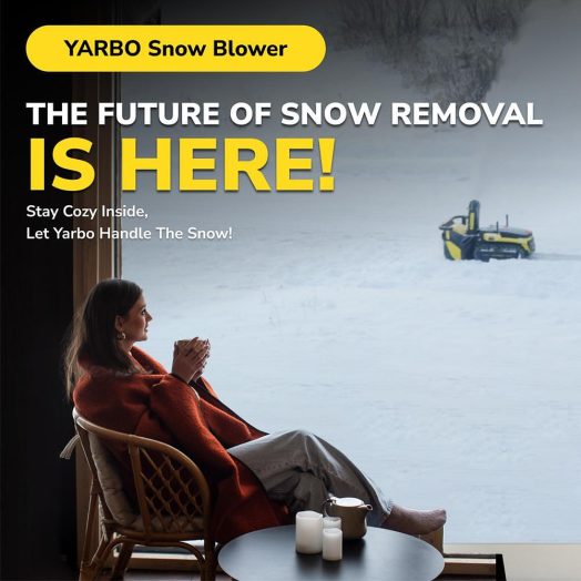 Робот YARBO с модул за снегопочистване - Image 8