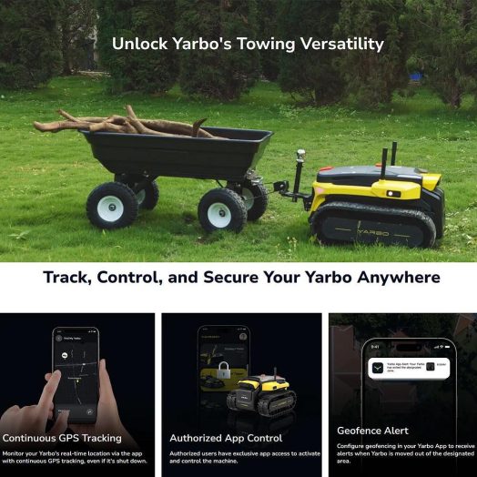 Универсален робот за двор YARBO - база - Image 4