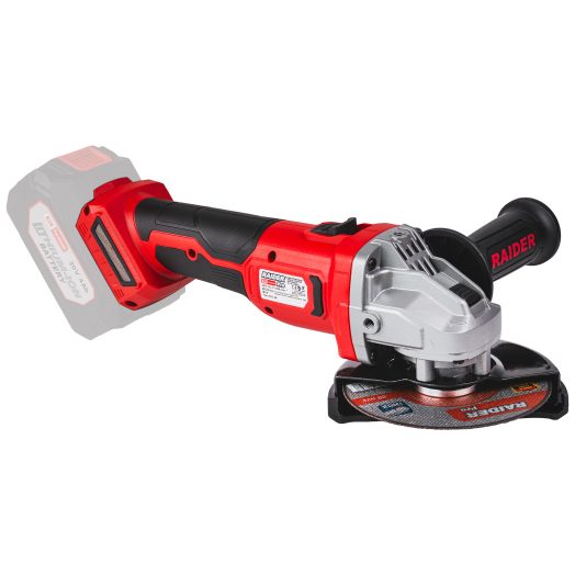 Акумулаторен ъглошлайф RAIDER RDP-PBAG20 SOLO, 20 V, 125 mm - Image 2