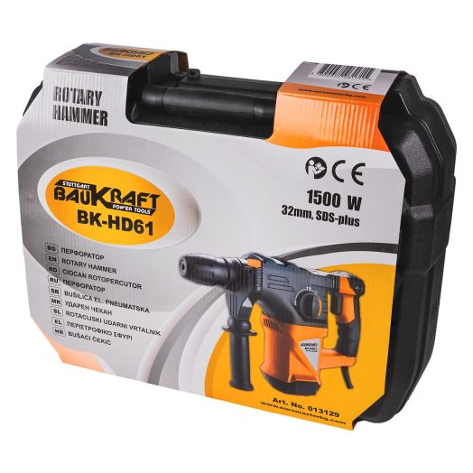 Перфоратор BAUKRAFT BK-HD61, SDS-Plus, 1500 W, 5 J - Image 6