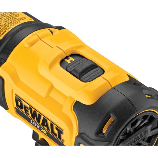 Акумулаторен пистолет за горещ въздух DeWALT DCE530N, 18V, 530°C - Image 3
