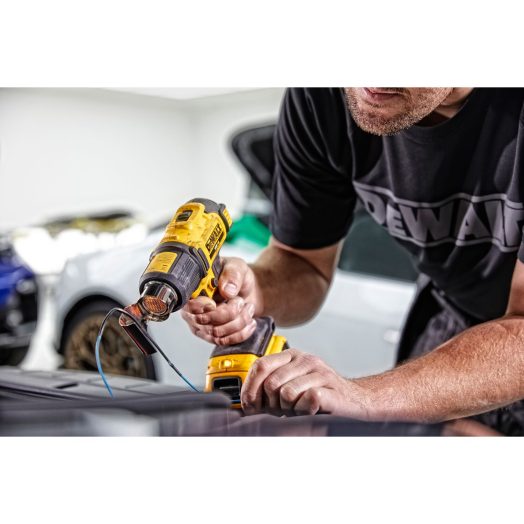 Акумулаторен пистолет за горещ въздух DeWALT DCE530N, 18V, 530°C - Image 6