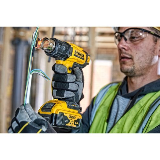 Акумулаторен пистолет за горещ въздух DeWALT DCE530N, 18V, 530°C - Image 7