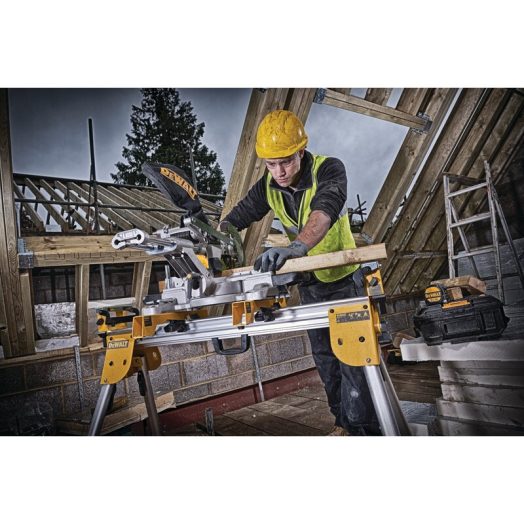 Акумулаторен настолен циркуляр с герунг DeWALT DCS365N - Image 7
