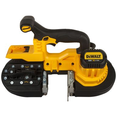 Акумулаторен лентов трион DeWALT DCS371N, 18V, 63mm