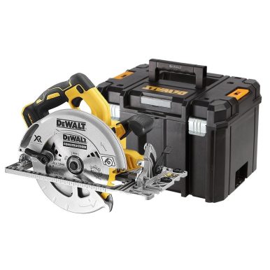 Акумулаторен ръчен циркуляр DEWALT DCS572NT, 18V, 184mm