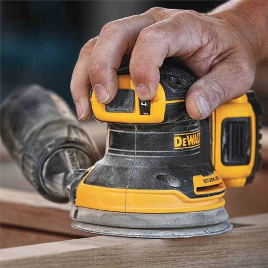 Акумулаторен ексцентършлайф DEWALT DCW210N, 18V, Ø125 mm, 12000 minˉ¹ - Image 4