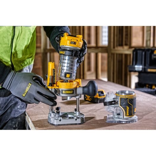 Акумулаторна оберфреза DeWALT DCW604N, 18V, 8mm - Image 3