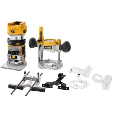 Акумулаторна оберфреза DeWALT DCW604N, 18V, 8mm